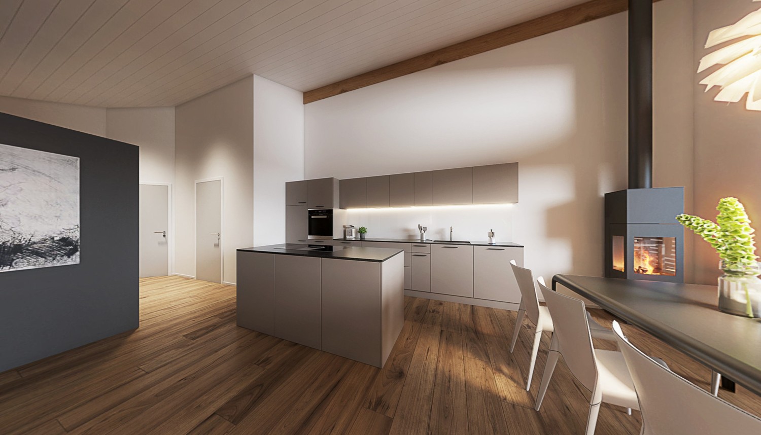 Neubau 4.5 Zimmer-Dachwohnung in Gunten -  Bild 4