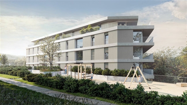 Zeitgenössische 4,5-Zimmer-Wohnung im 2. Stock mit großem Balkon -  Bild 9