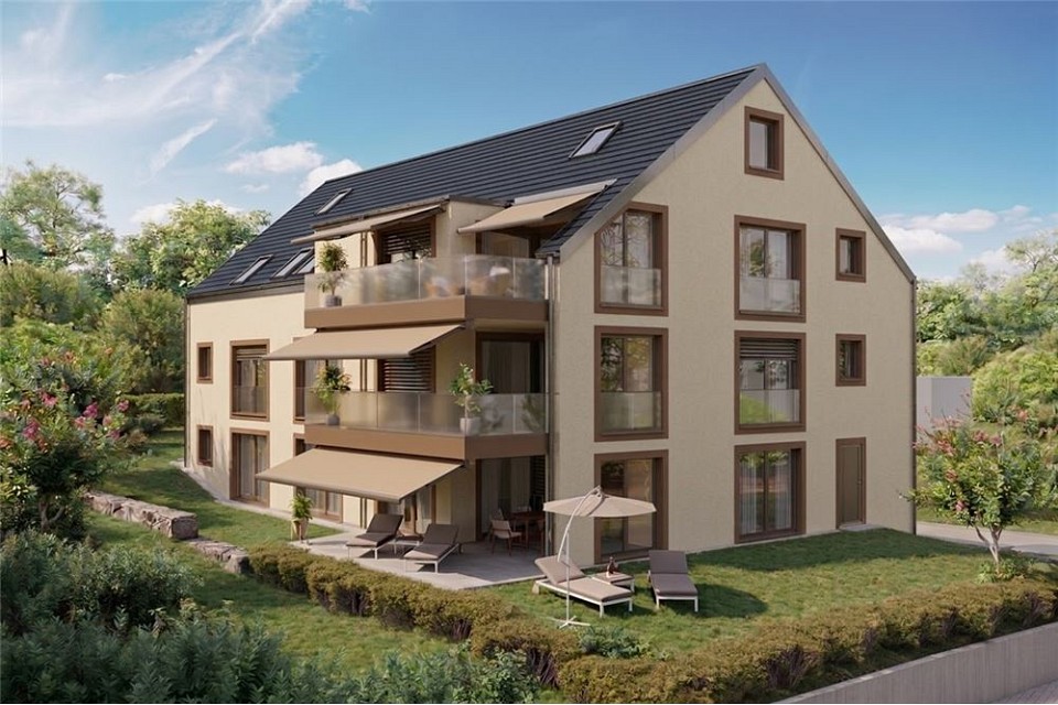 Exklusive 6 1/2-Zimmer Neubau-Dachwohnung -  Bild 1