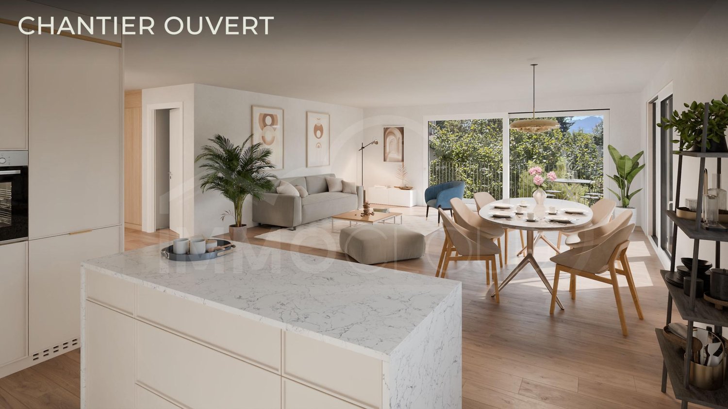 Rez avec jardin de 250 m2 - chantier ouvert ! -  Bild 3