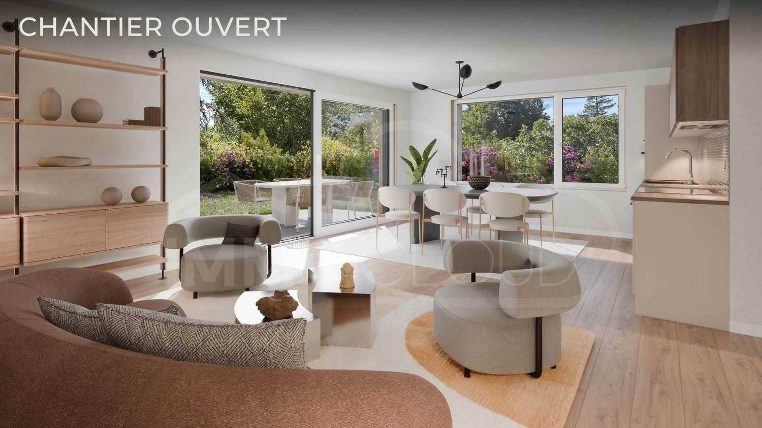Rez avec jardin de 250 m2 - chantier ouvert ! -  Bild 4
