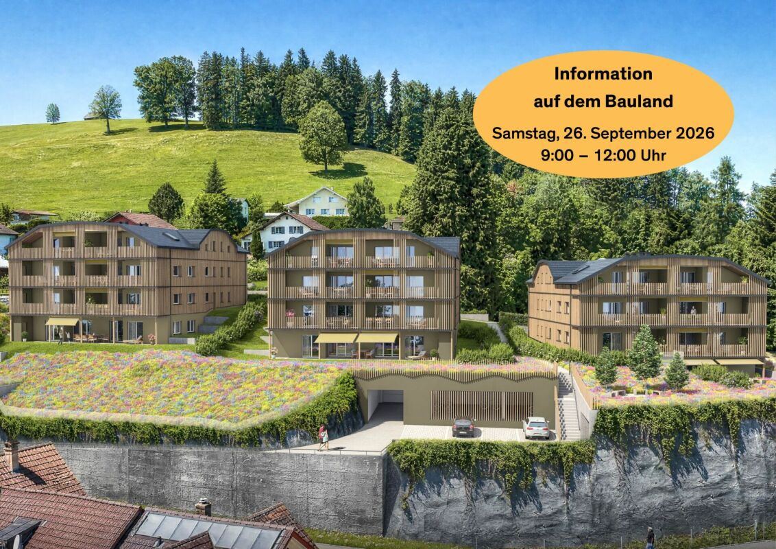 «Somnium» - hochwertige Eigentumswohnungen mit unverbaubarer Alpsteinsicht -  Bild 1
