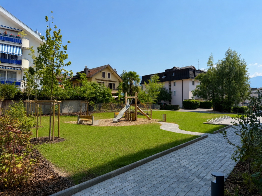 PPE Traménaz lot 237-1 appartement 3.5 pièces au rez-de-jardin -  Bild 11