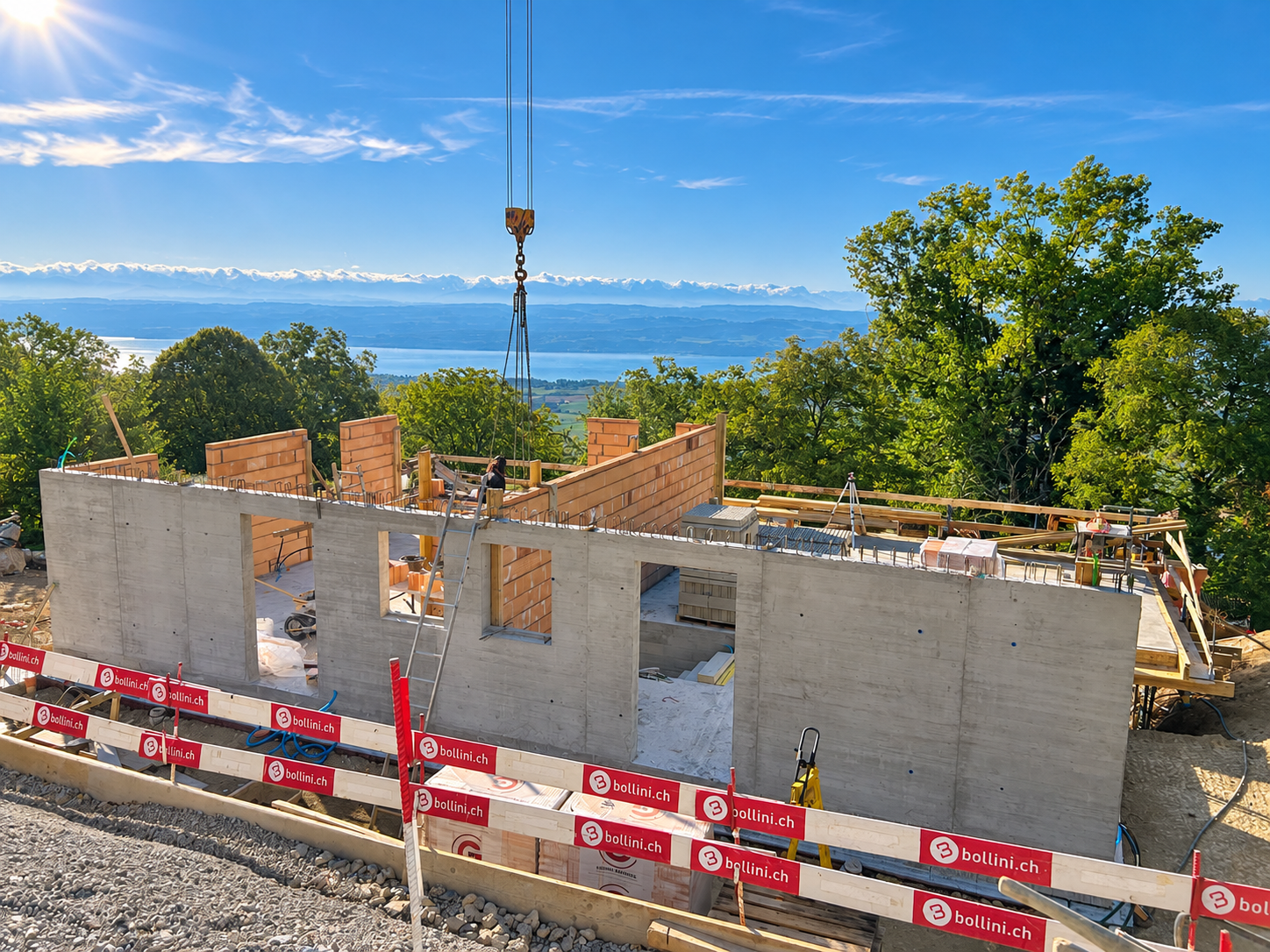 Travaux en cours de 2 villas avec une magnifique vue -  Bild 1