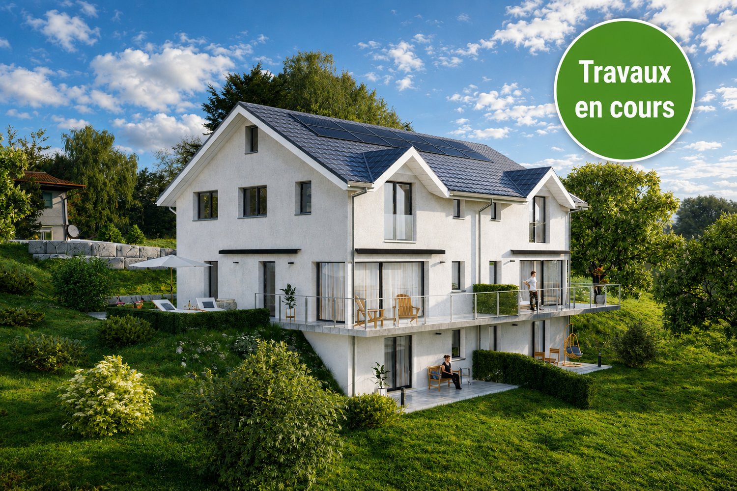 Travaux en cours de 2 villas avec une magnifique vue -  Bild 4