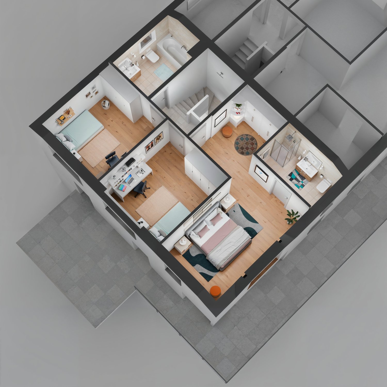 Travaux en cours de 2 villas avec une magnifique vue -  Bild 8