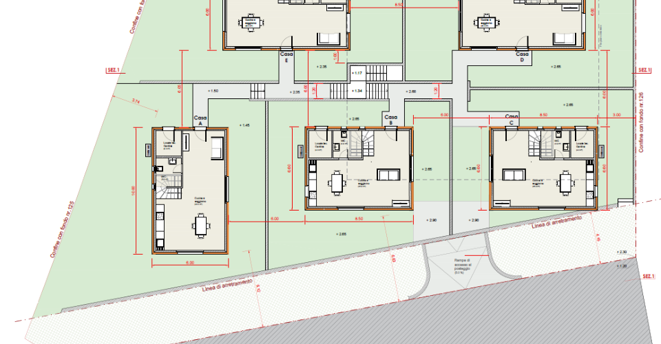 Villette individuelle en cours de construction à Cadenazzo dans un nouveau complexe résidentiel - Maison 4.5 pièces - image - 6