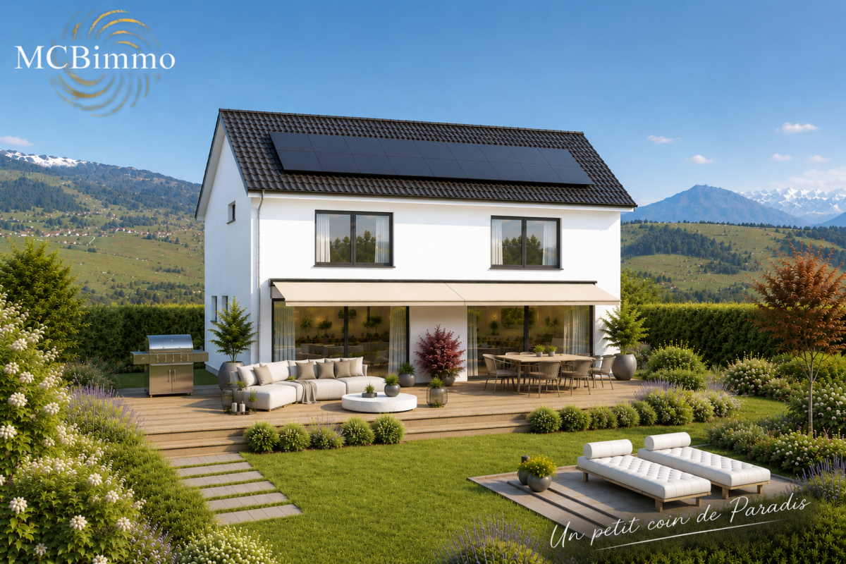Villa mit Panoramablick im Hameaux des Sens -  Bild 1