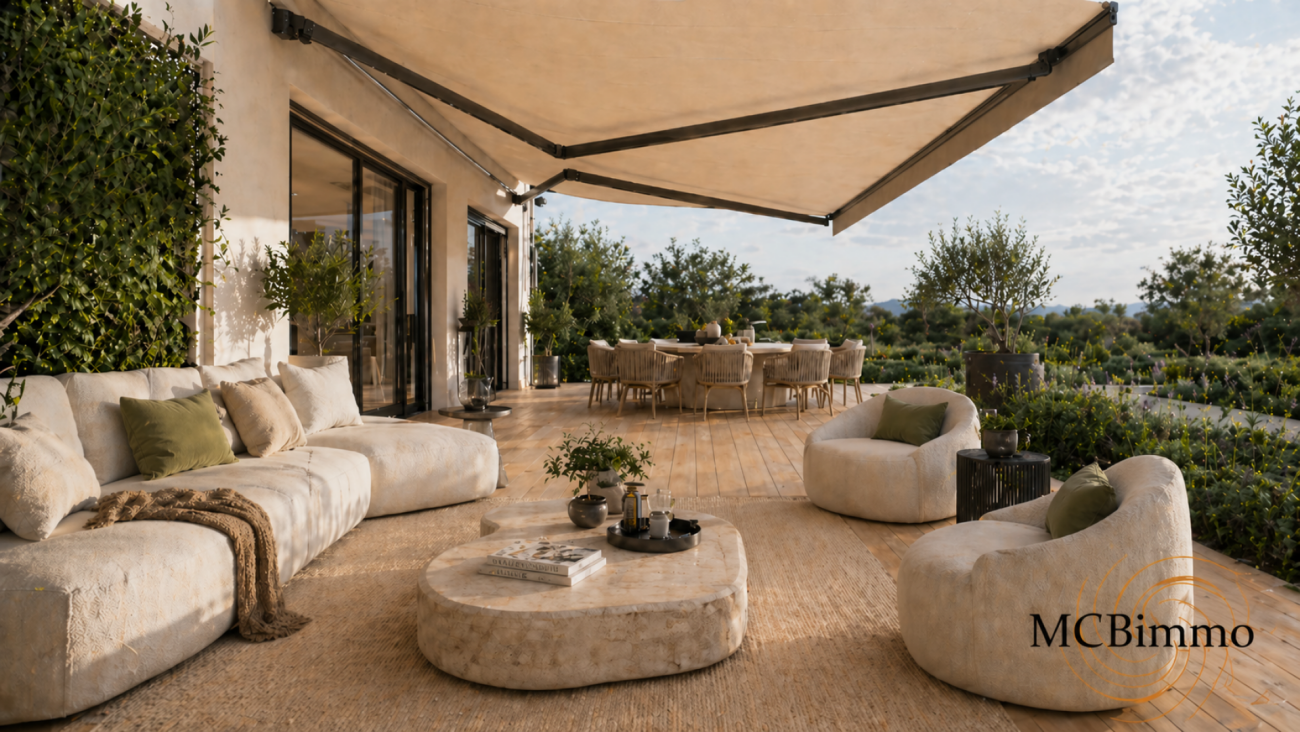Villa mit Panoramablick im Hameaux des Sens -  Bild 4
