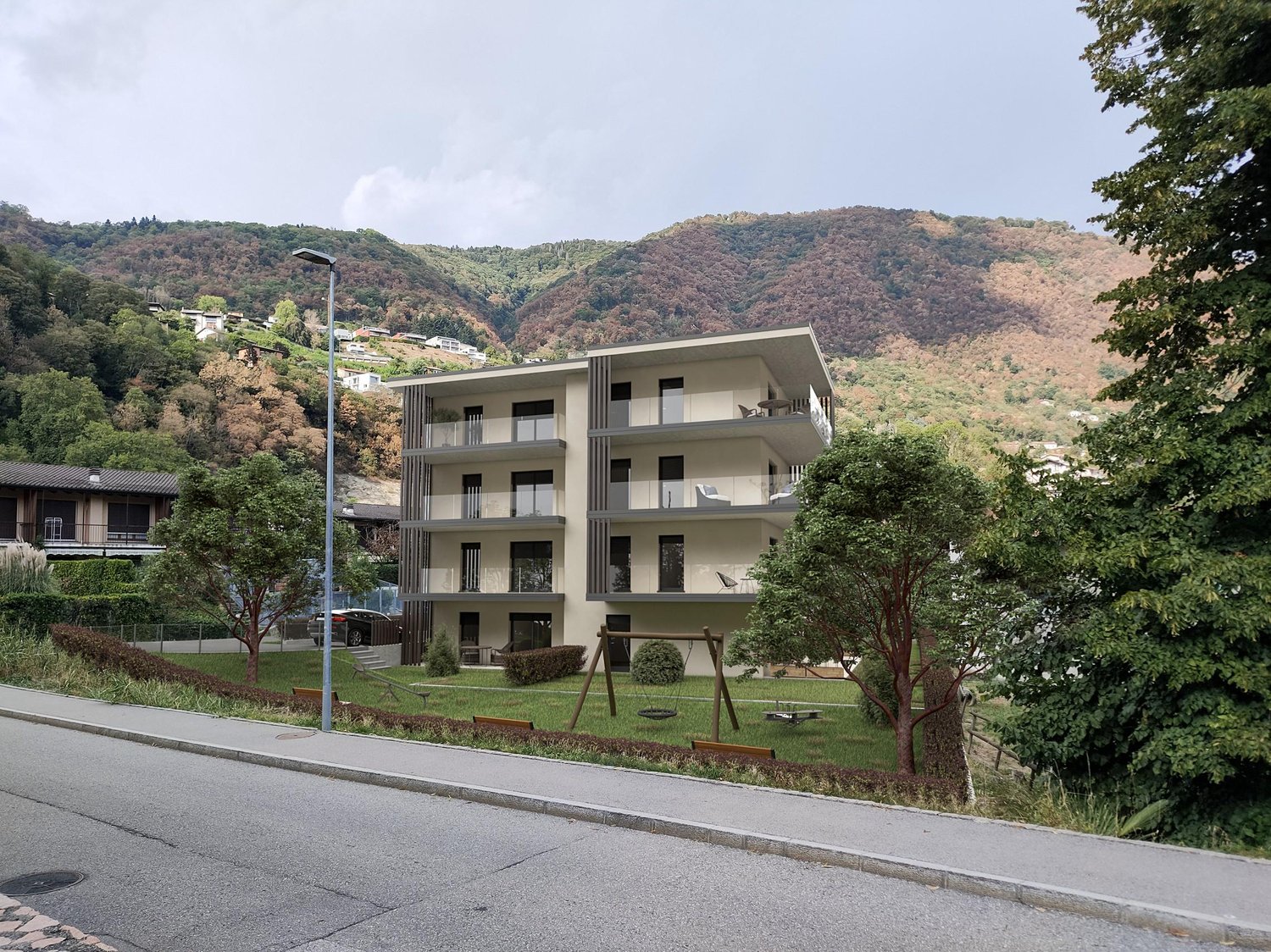 SPLENDIDO 3.5 LOCALI ULTIMO PIANO CON ROOF TOP A VACALLO -  Bild 6