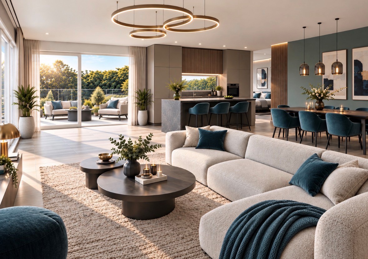Exklusive Neubau-5 1/2 Zimmer-Eigentumswohnung mit 136 m² -  Bild 2