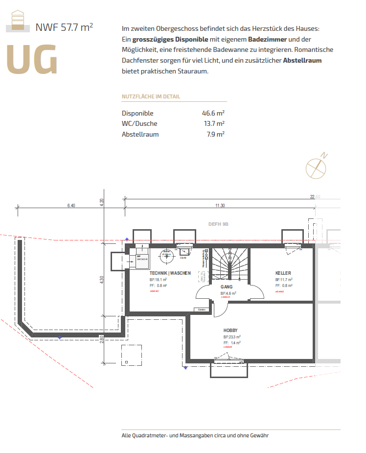 XXL 5.5-Zimmer-Doppeleinfamilienhaus Neubau in ruhiger Lage von Brittnau - Bild 4