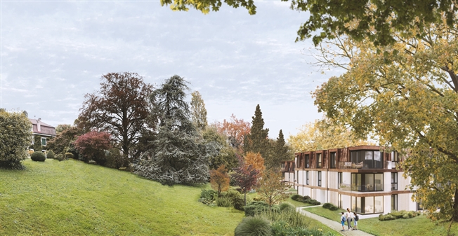BAU IN GANG! Seltene Privatparzelle im Zentrum von Lausanne -  Bild 4
