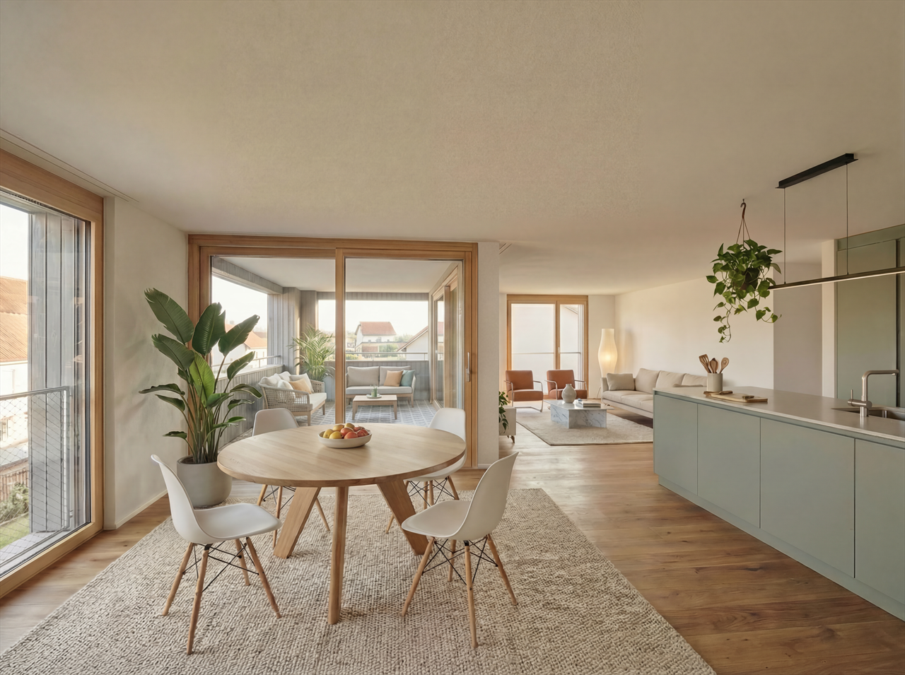 Appartement neuf de 4.5 pièces en attique à vendre à Neyruz -  Bild 3