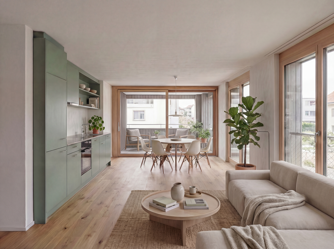 Appartement neuf de 4.5 pièces en attique à vendre à Neyruz -  Bild 4