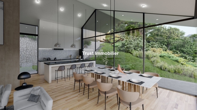 6013. Villa zum Bauen in Glion -  Bild 3