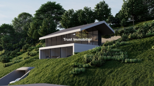 6013. Villa zum Bauen in Glion -  Bild 4