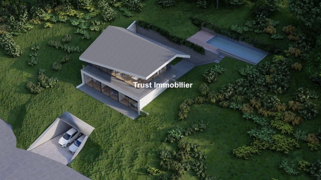 6013. Villa zum Bauen in Glion -  Bild 5