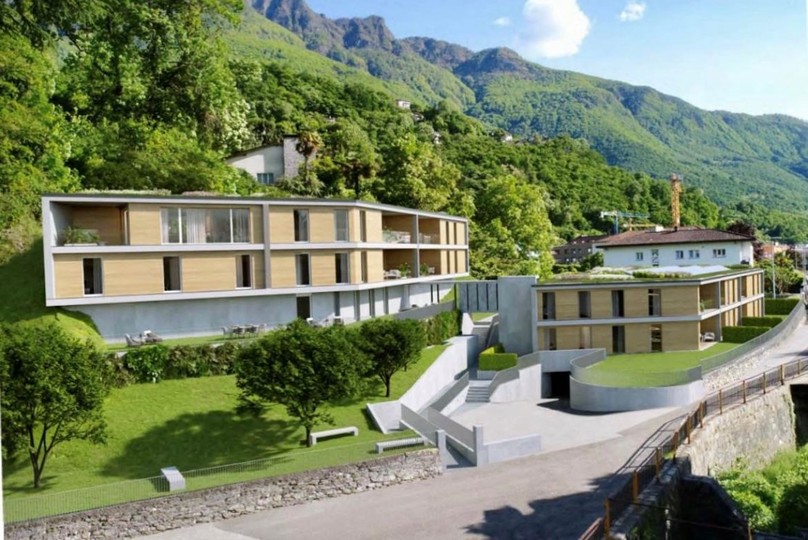 Appartamento 2,5 locali nuovo con giardino privato -  Bild 1