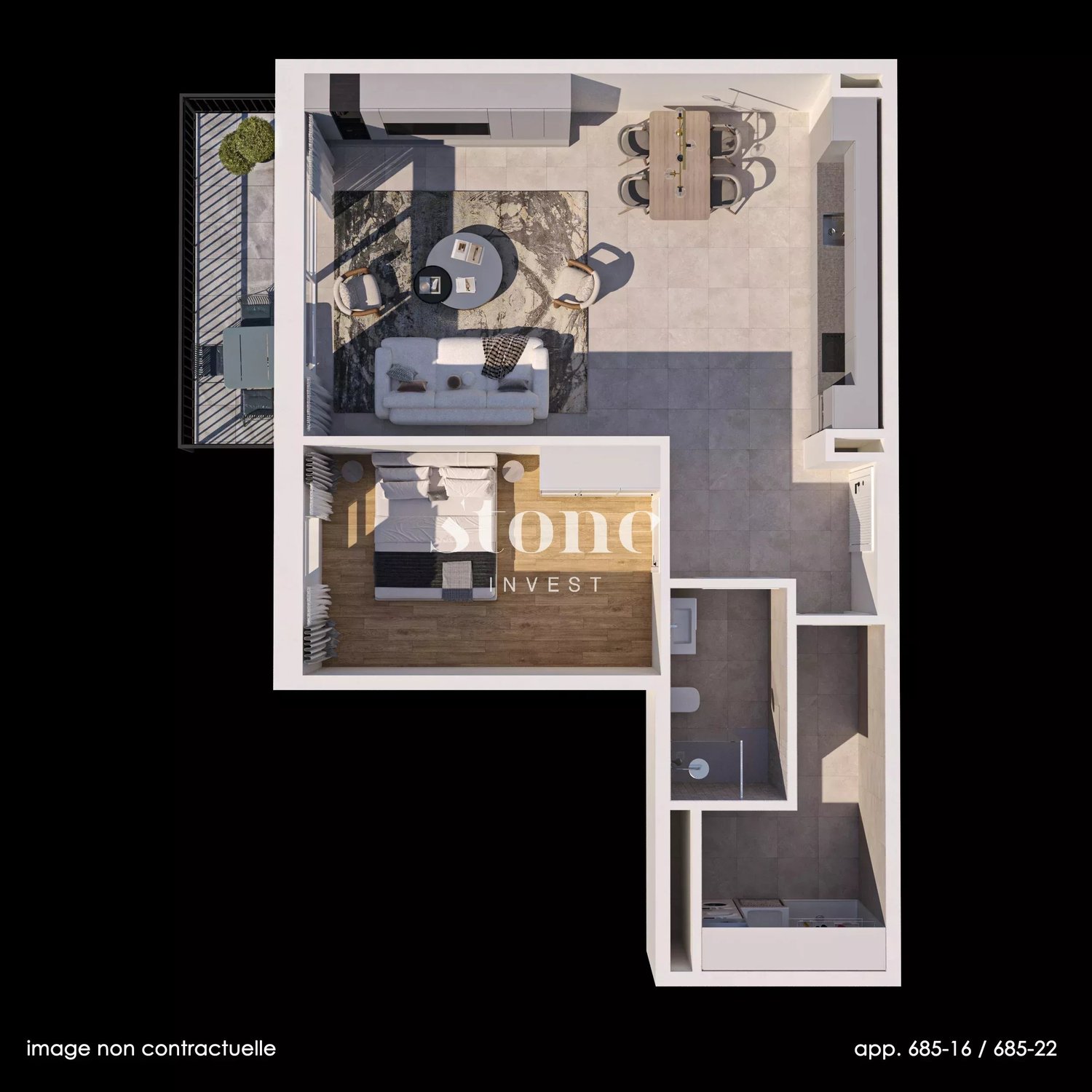 Superbe appartement neuf avec balcon -  Bild 4