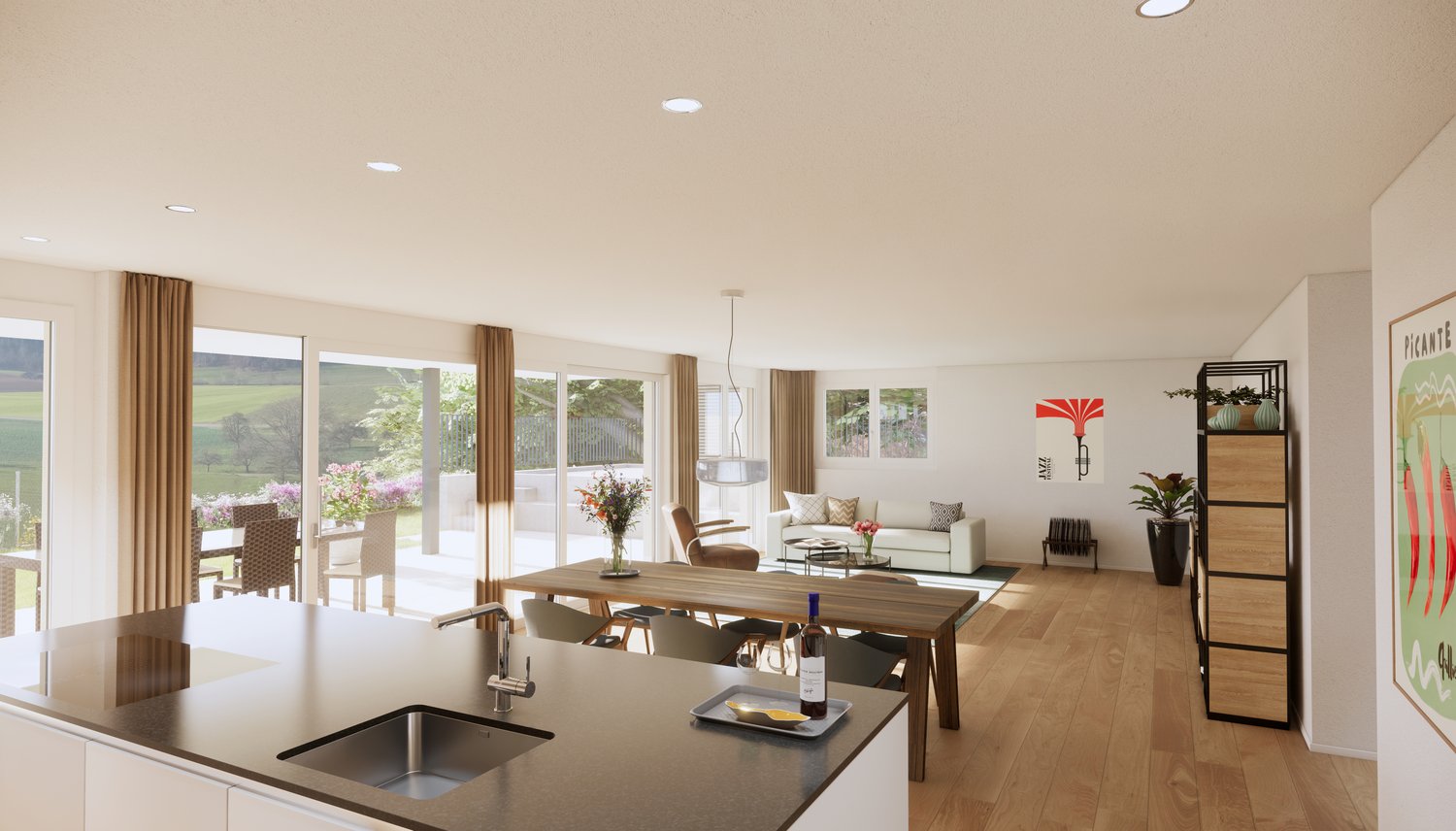Letzte luxuriöse 4,5-Zimmer-Gartenwohnung -  Bild 6