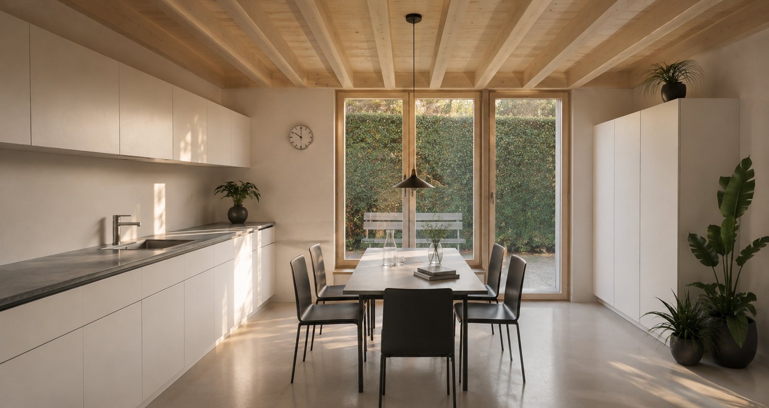 Attique 4.5 pièces, loggia 33 m² vue sur les Alpes — construction bois neuve, Biel/Bienne -  Bild 7