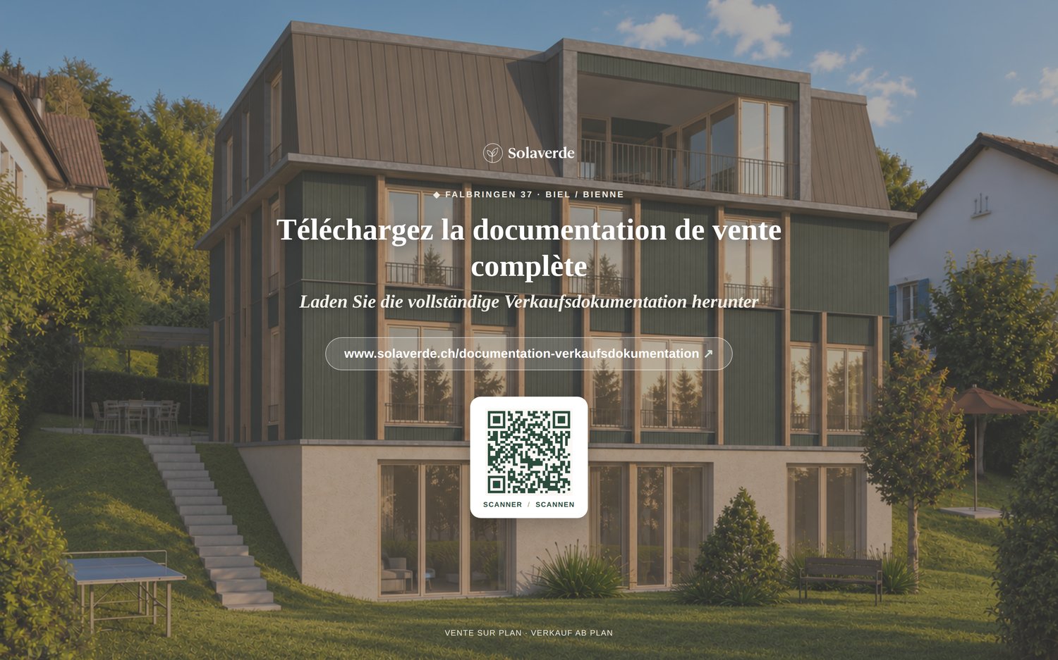 Attique 4.5 pièces, loggia 33 m² vue sur les Alpes — construction bois neuve, Biel/Bienne -  Bild 10