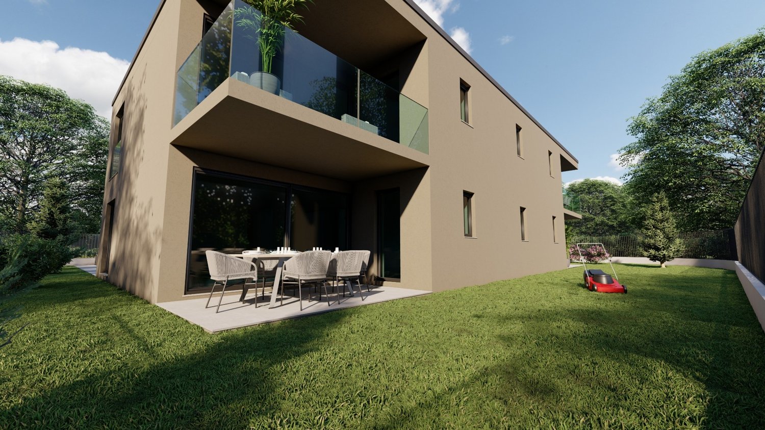 Nuovo elegante appartamento con grande giardino -  Bild 1