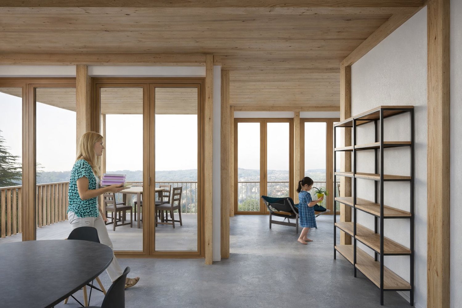 Maisonnette 4.5 pièces avec jardin privatif — construction bois neuve, Biel/Bienne -  Bild 5