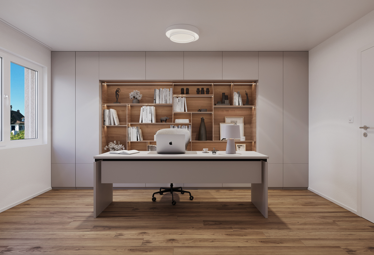 4.5 Z.-Wohnung C/D, im OG, 122m² Netto-Wohnfläche und 38m² Balkon - Zimmer 1