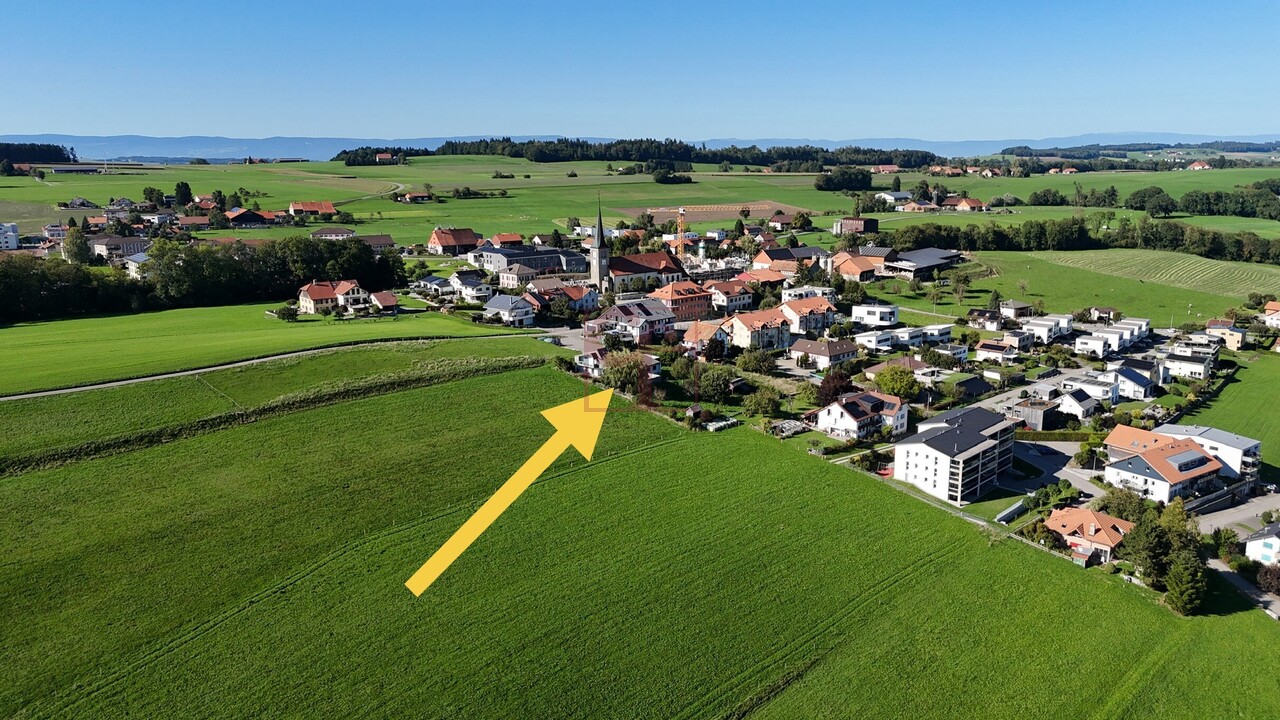 5.5 pcs neuf | Une alternative à la villa | Jardin privatif 110 m² - Situation par rapport au village