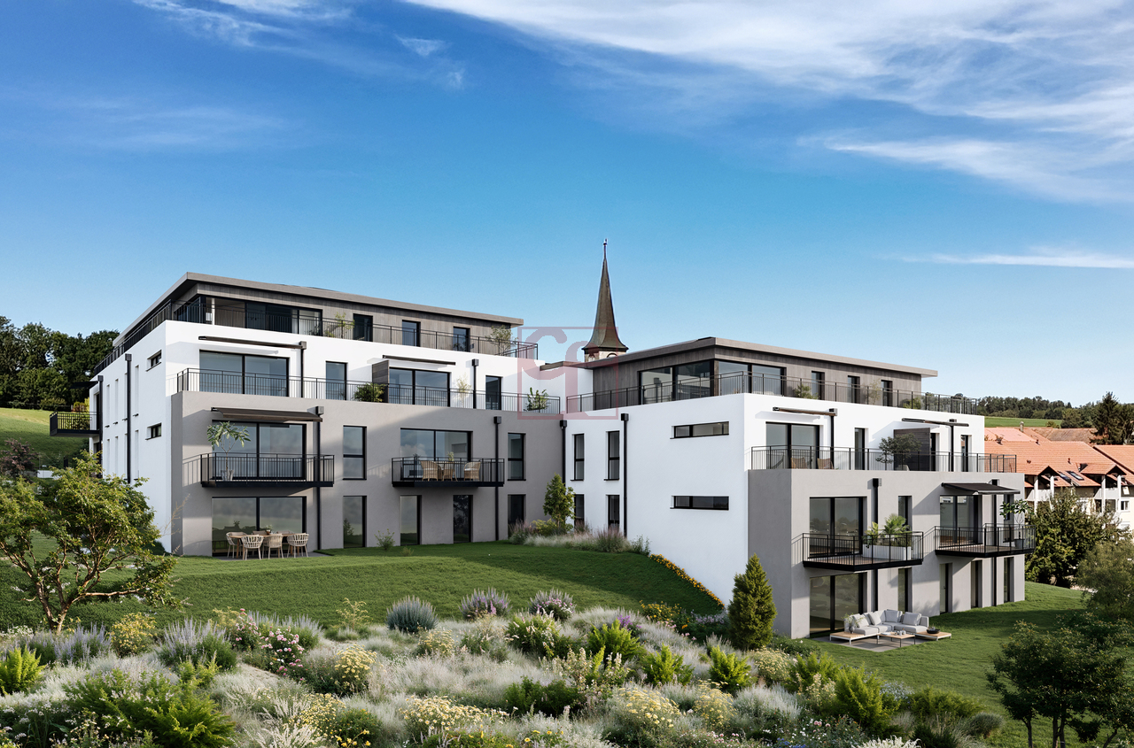 Siviriez - 5.5 pièces avec jardin privatif et cave de 16 m² -  Bild 1