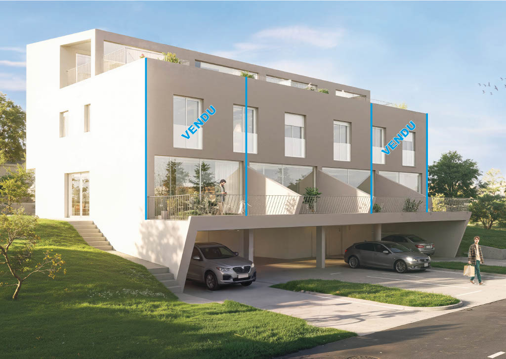 Maisons mitoyennes exclusives à Marly – votre rêve d"un habitat moderne -  Bild 2