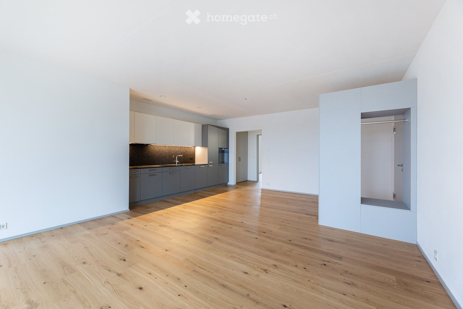 Moderne 3.5-Zimmer-Wohnung mit Balkon direkt am Bahnhof Hegi -  Bild 1