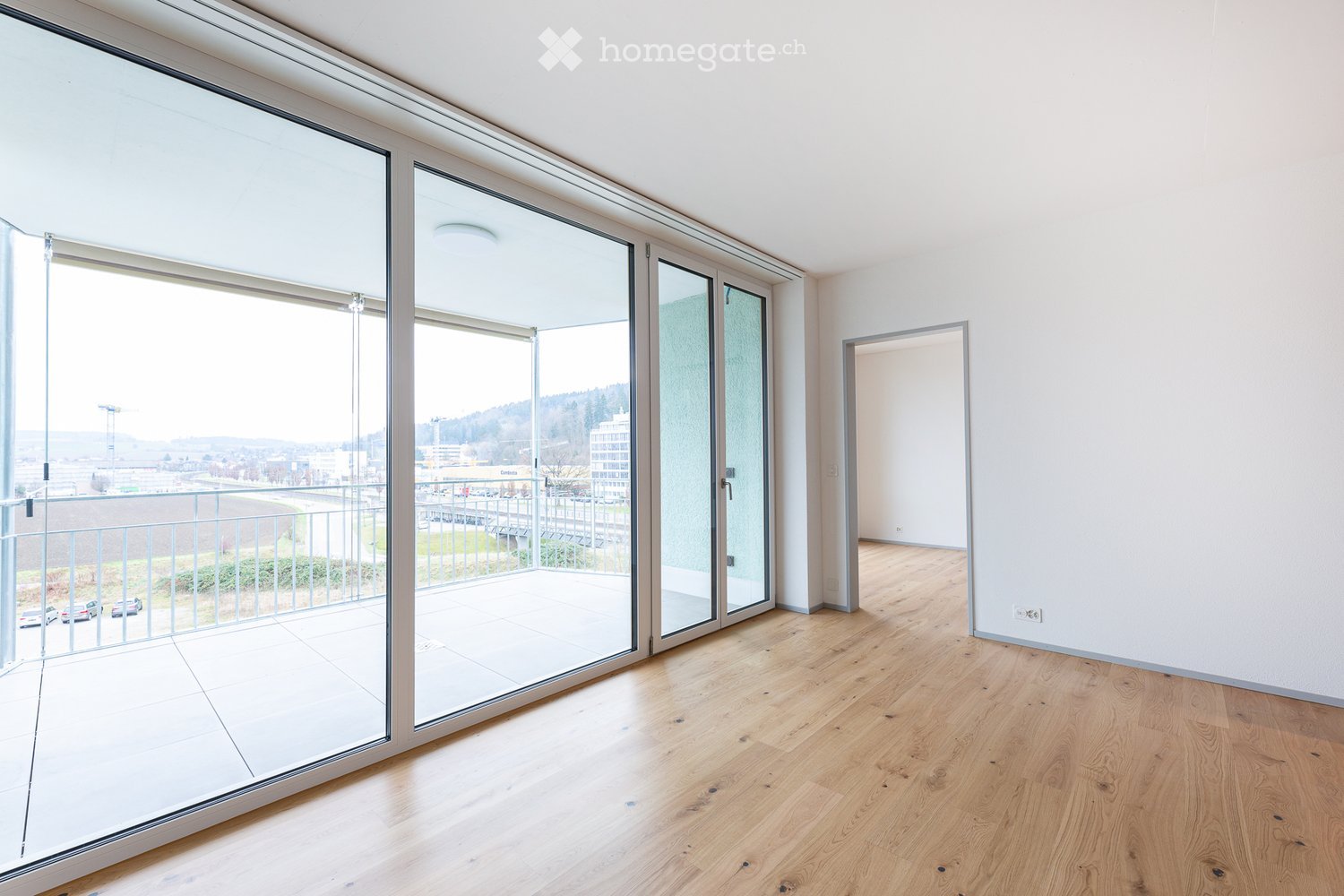 Moderne 3.5-Zimmer-Wohnung mit Balkon direkt am Bahnhof Hegi -  Bild 6