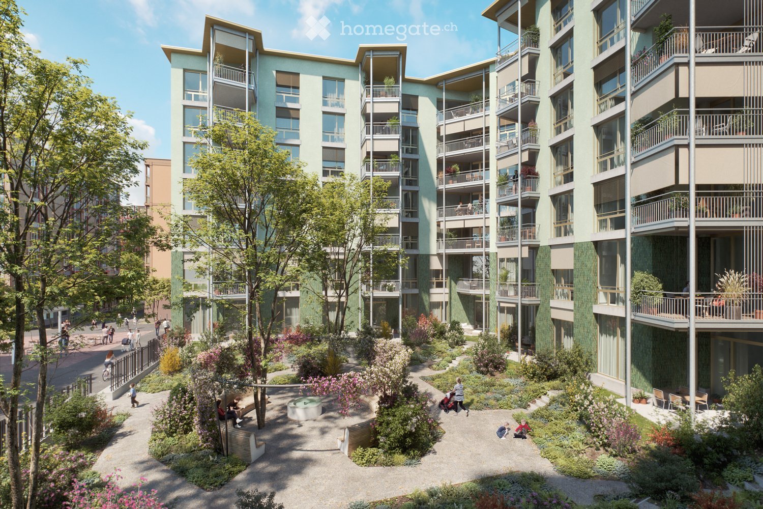 Moderne 3.5-Zimmer-Wohnung mit Balkon direkt am Bahnhof Hegi -  Bild 13