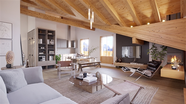 4.5 Zimmer Attikawohnung -  Bild 2