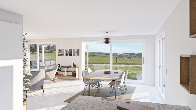 Combremont-le-Grand, Villa zu verkaufen, 4.5 Zimmer, ab Fr. 795 000.- -  Bild 4