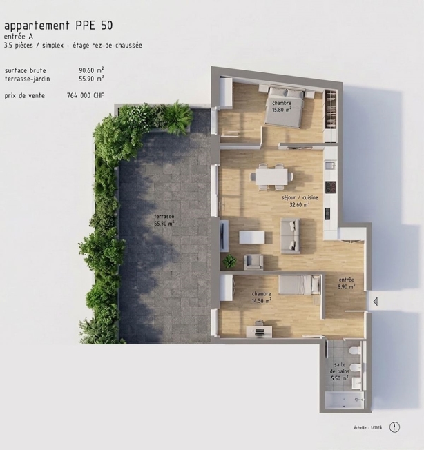3.5 Zimmer Wohnung -  Bild 9