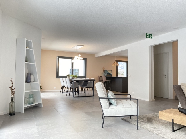 Neues Einfamilienhaus zum Bauen in Grimisuat -  Bild 4