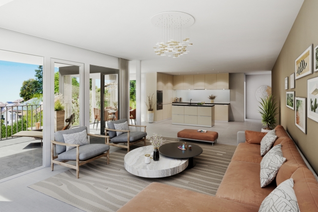 Wohnung A09 - 4.5 Zimmer im Erdgeschoss -  Bild 5
