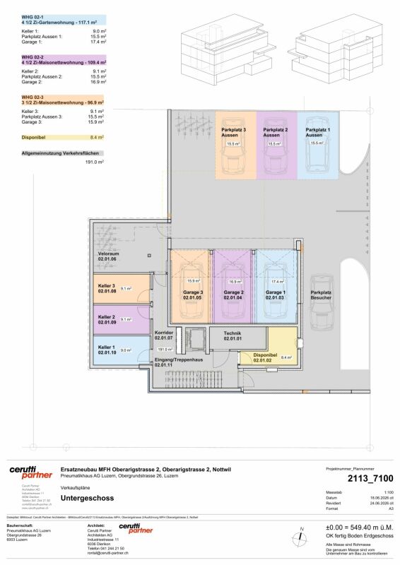 4½-Zimmer-Gartenwohnung an hervorragender Lage -  Bild 6