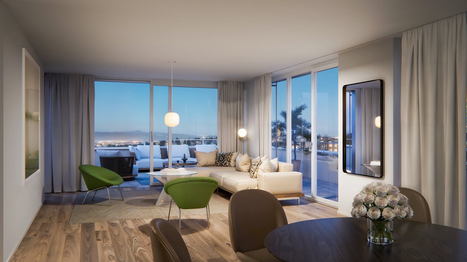 Neubauprojekt: Vier Höhen - Fürstenrain Oberwil (W-C5) - Bild 3