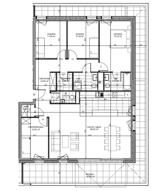 6-Zimmer-Penthouse-Apartment -  Bild 4