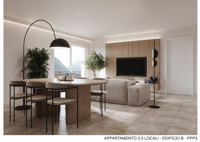 Nuovo complesso residenziale Sassa a Gnosca - Vendesi bellissimo 3.5 locali - residenza primaria e secondaria -  Bild 1
