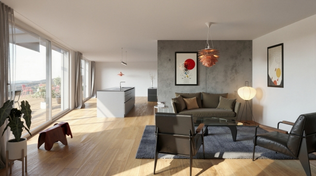 ZEITGENÖSSISCHE ARCHITEKTUR AN EXZELLENTER LAGE -  Bild 8
