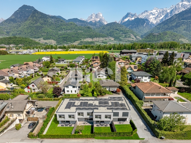 Neue Doppelvilla mit 6,5 Zimmern zum Verkauf in Collombey-Muraz -  Bild 5