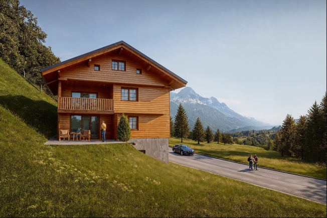2-Zimmer-Etagenwohnung mit Bergblick in Wattwil kaufen -  Bild 1