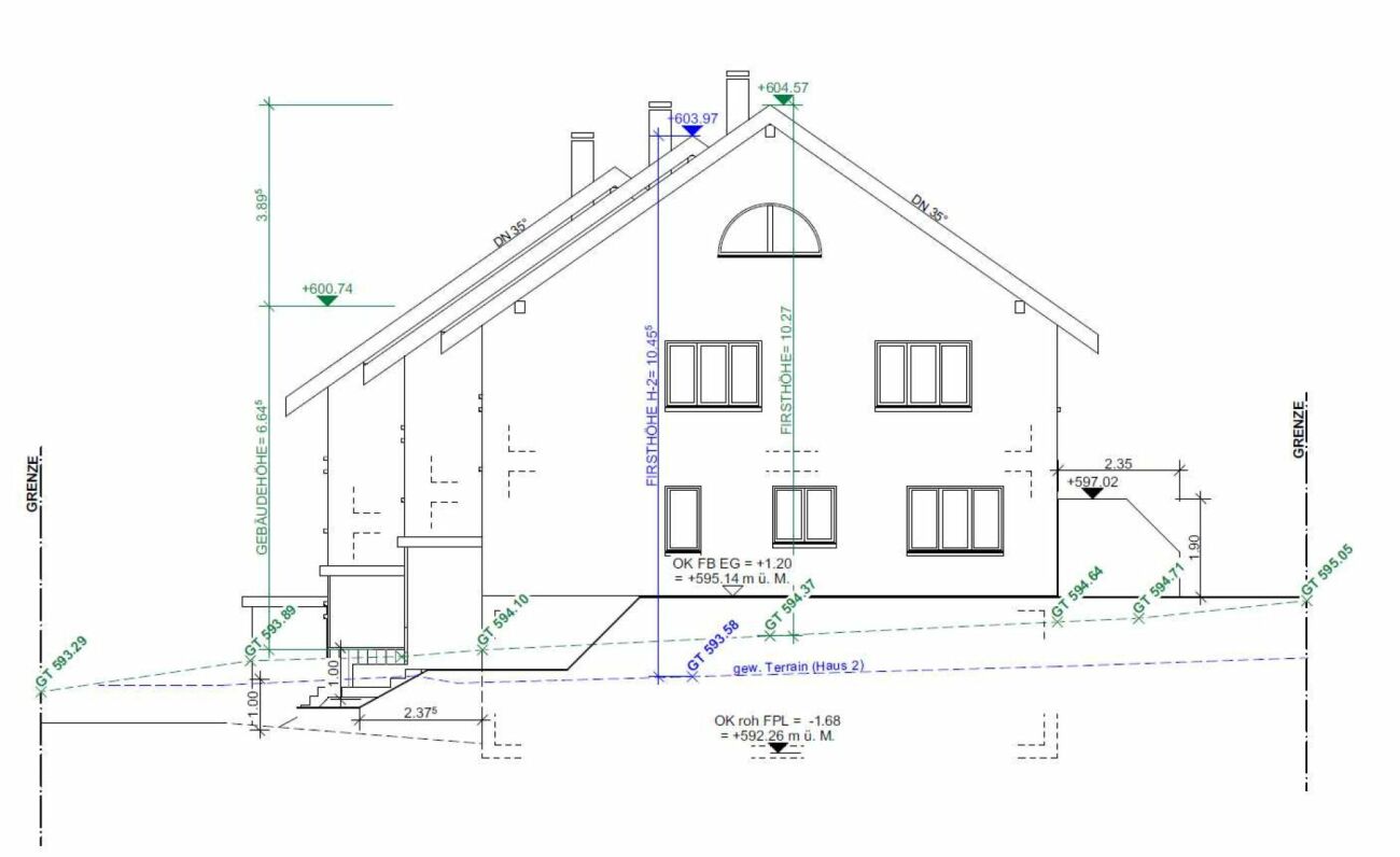 Zu verkaufen in 8362 Itaslen bei Balterswil, neues 5½ Zi.-ECK-EFH, an unverbaubarer Lage angrenzend an Landwirtschaftszone, mit Weitsicht auf Wiese und Wald ! -  Bild 11