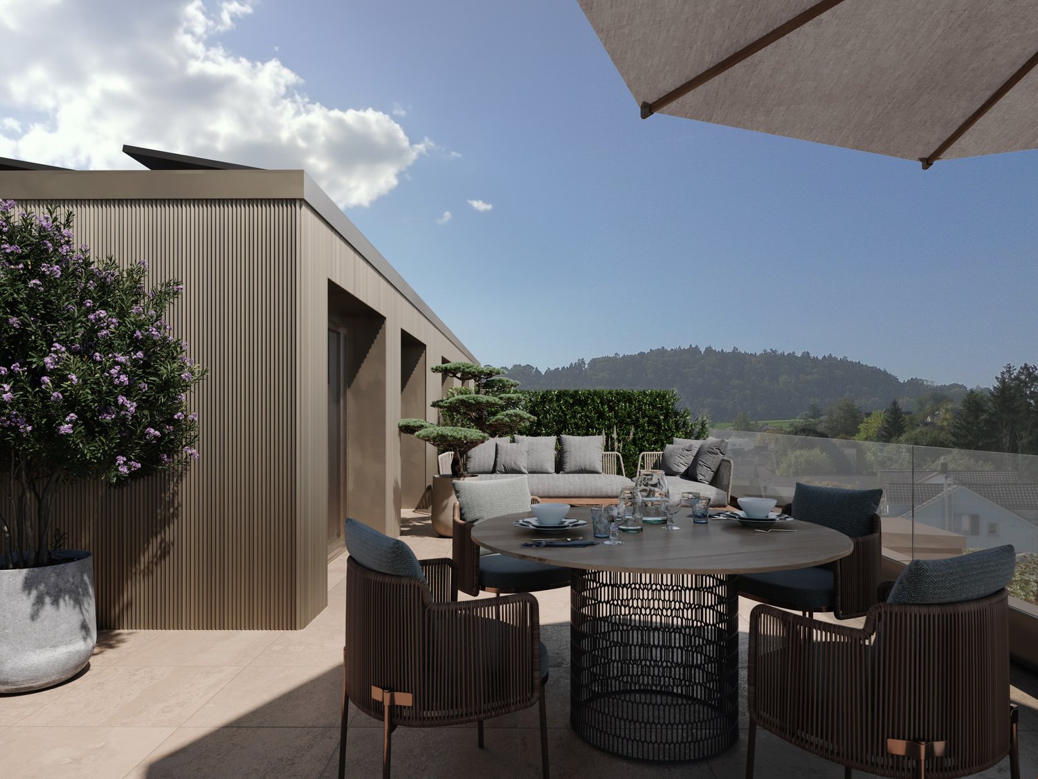 letzte Wohnung im «B27» - «B27» Attikaterrasse 3.B